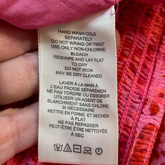 Free People Oh La La Pink Roses Bodice Cropped Top Size Small NEW - Picture 8 of 9